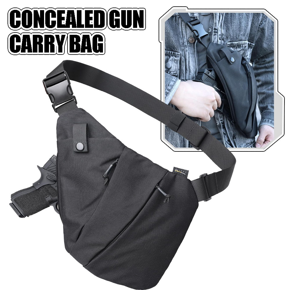 Edc Carry Bag For Pistol - Tactical Concealed Gun Carry Bag Men's