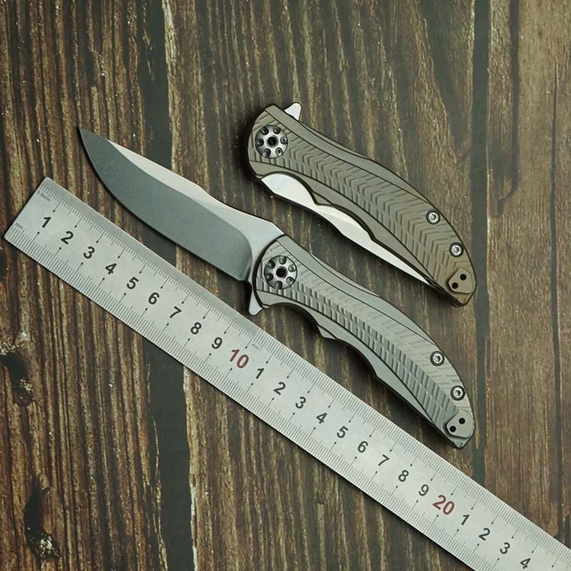 Pocket Knife Ceramic - New 0609 0609BRZ Folding Knife Mark