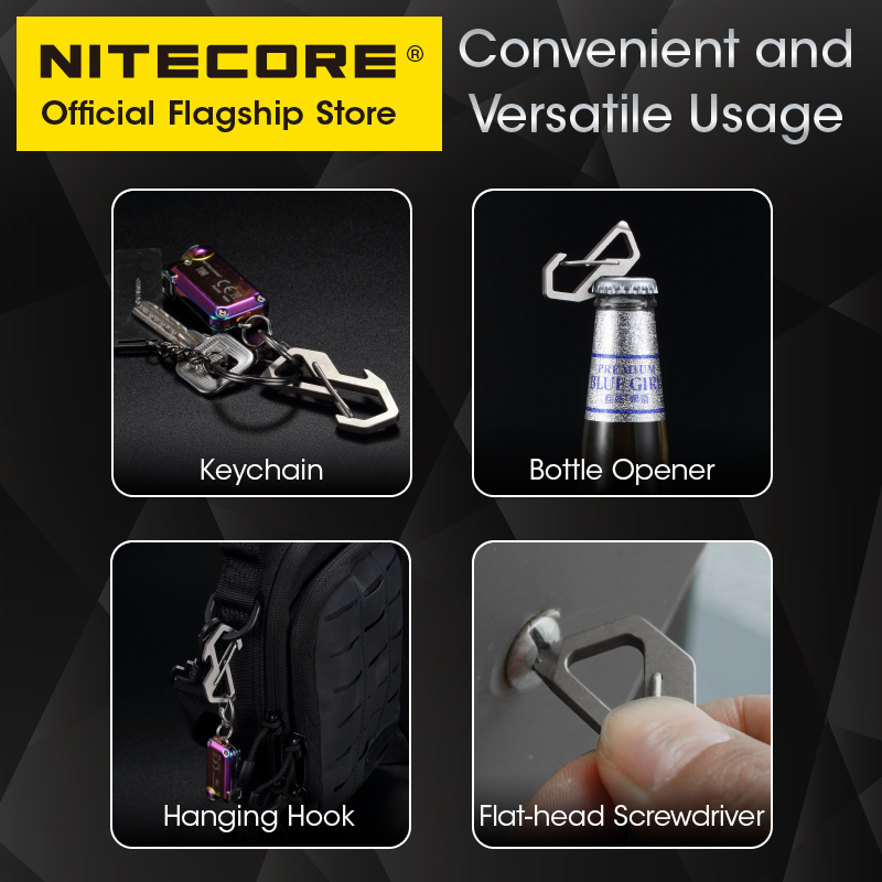 NITECORE NSH10 Multiuse Titani - огляд і ціна Edc Carry Pack