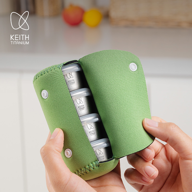 KEITH 4Pcs Mini Pure Titanium  - огляд і ціна Edc Carry Pocket Pouch