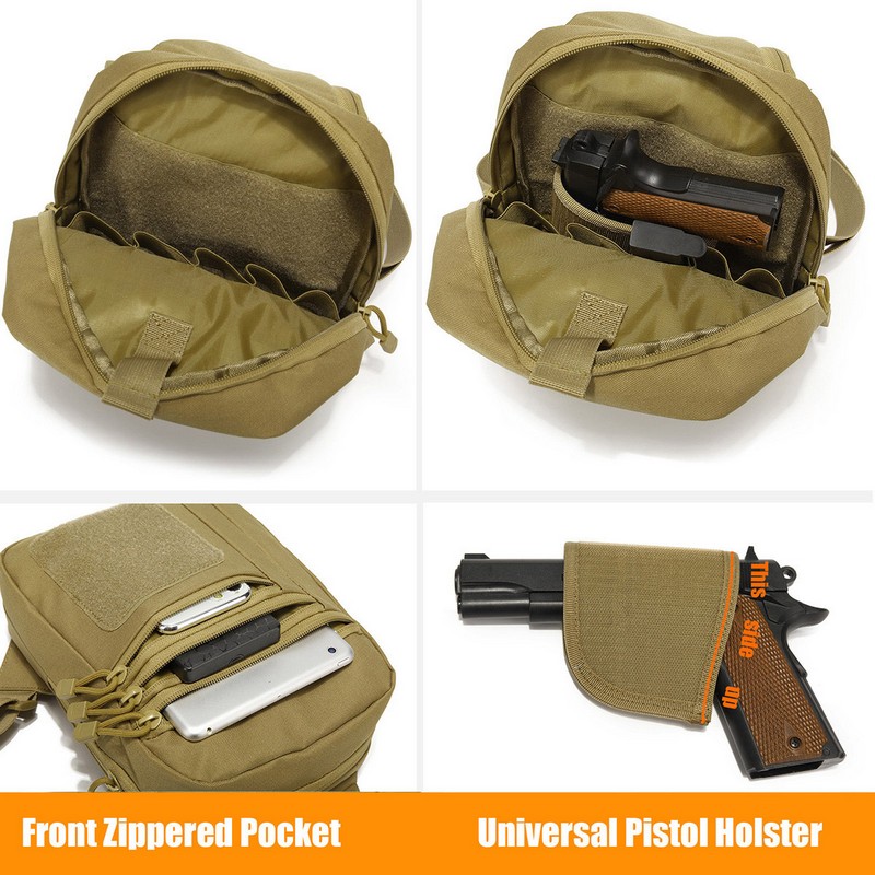 New Tactical Chest Bag Pistol  - огляд і ціна Edc Carry Bag For Pistol