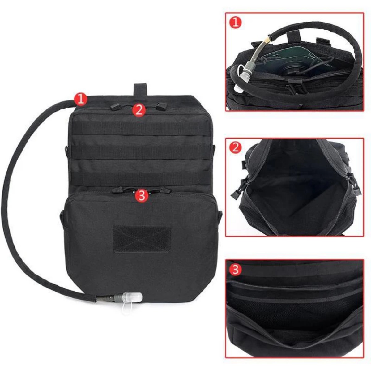 Outdoor Molle Bag Camping Hydr - огляд і ціна Edc Carry Pack