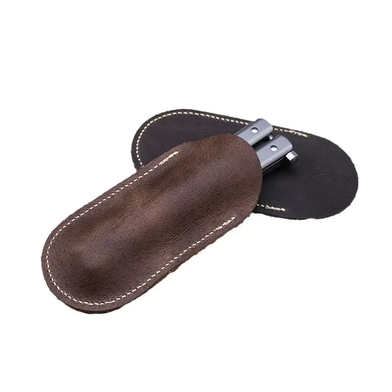 Leather small knife cover carr - огляд і ціна Edc Pocket Carry Fixed Blade