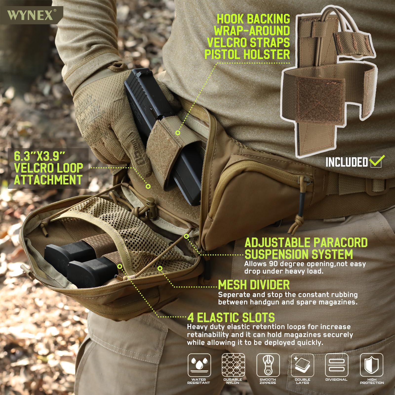 Tactical Concealed Carry Fanny - огляд і ціна Edc Concealed Carry Fanny Pack