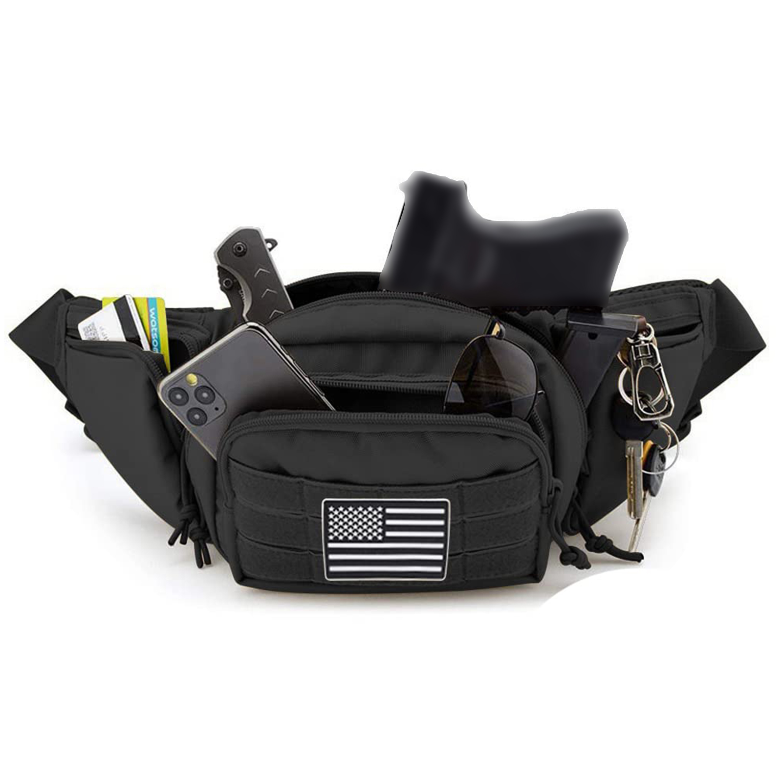 Tactical Fanny Pack Gun Holste - огляд і ціна Edc Carry Bag For Pistol