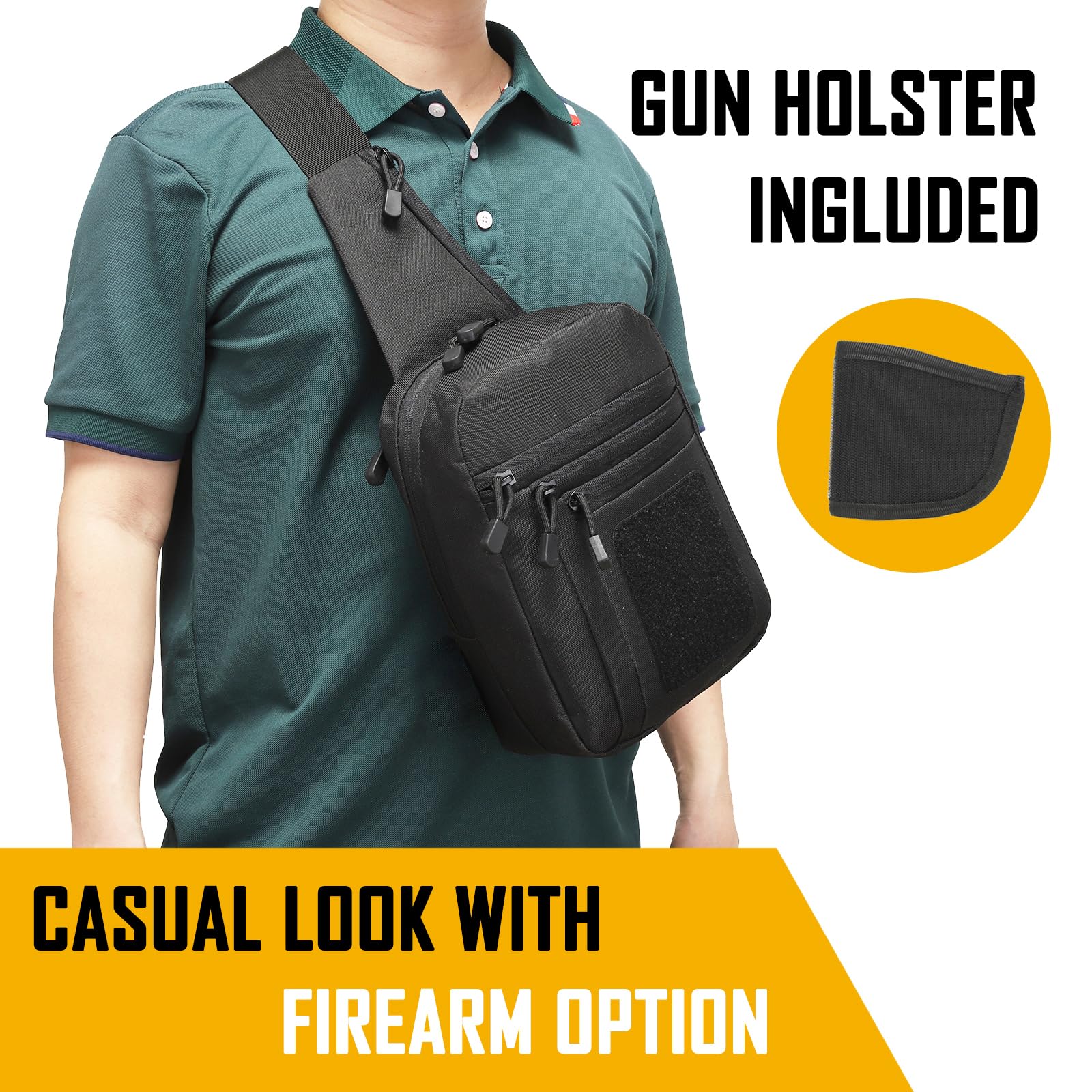 Concealed Carry Crossbody Bag  - огляд і ціна Edc Carry Pack